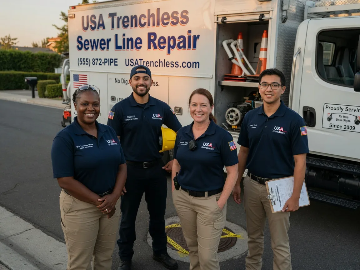 Sewer Line Repair company in Cromwell, OK